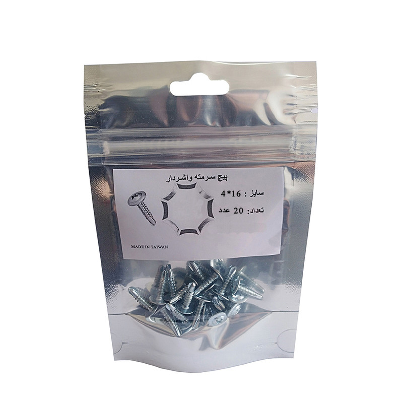 پیچ سرمته  مدل SH-4x16 بسته 20 عددی