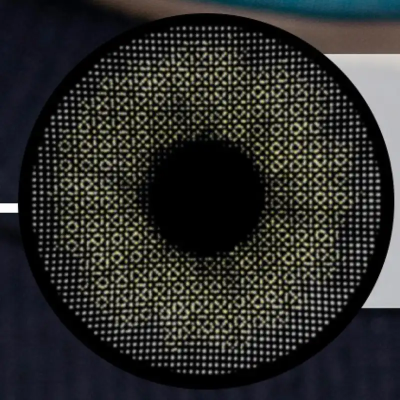 لنز چشم رویال ویژن کد 350 رنگ سبز خاکستری روشن