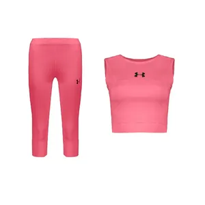 ست نیم تنه و شلوارک ورزشی زنانه مدل 64-3101