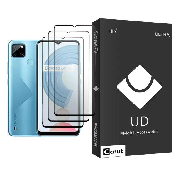 محافظ صفحه نمایش کوکونات مدل UDB Ultra MIX003 مناسب برای گوشی موبایل ریلمی C21Y بسته سه عددی