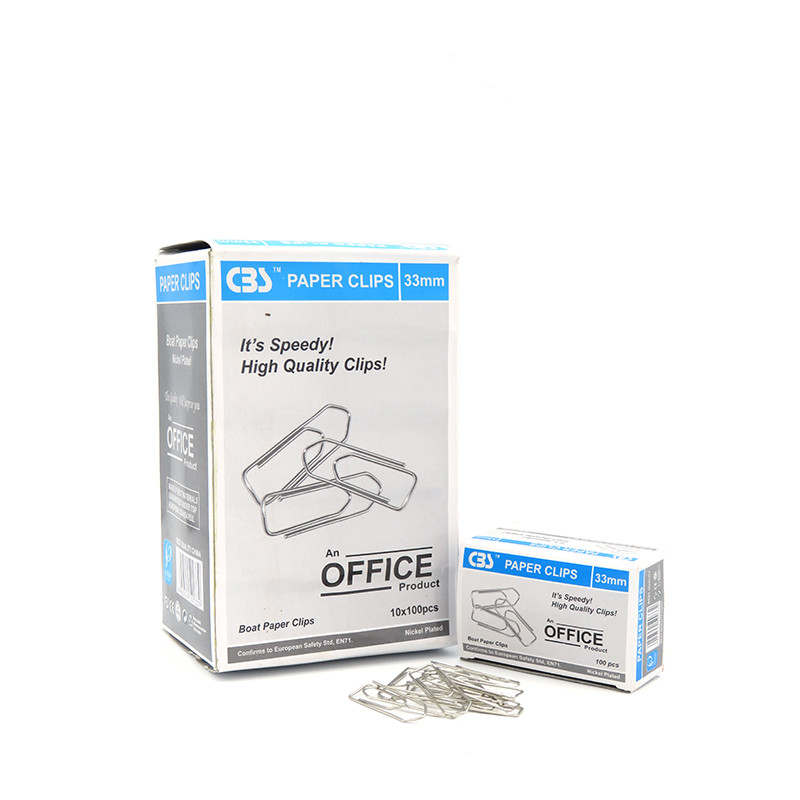 گیره کاغذ سی بی اس مدل JM133 بسته 600 عددی