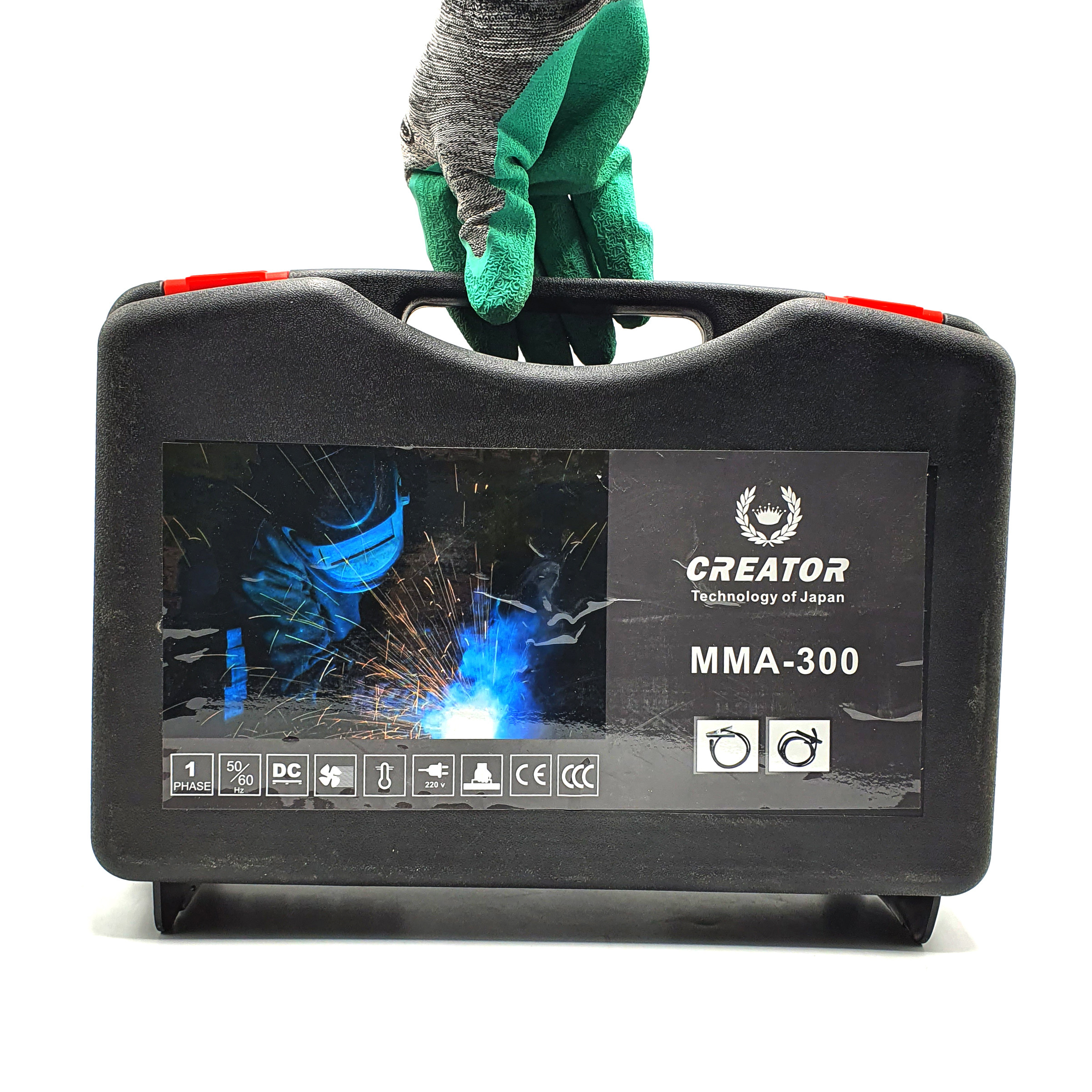 اینورتر جوشکاری 300 آمپر کریتور کد 2095 مجموعه چهار عددی