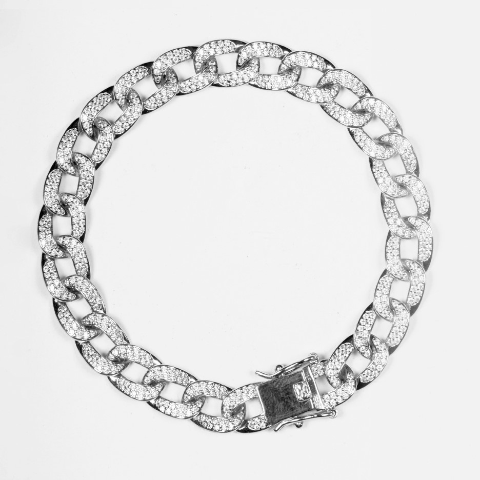 دستبند نقره زنانه کد B2097