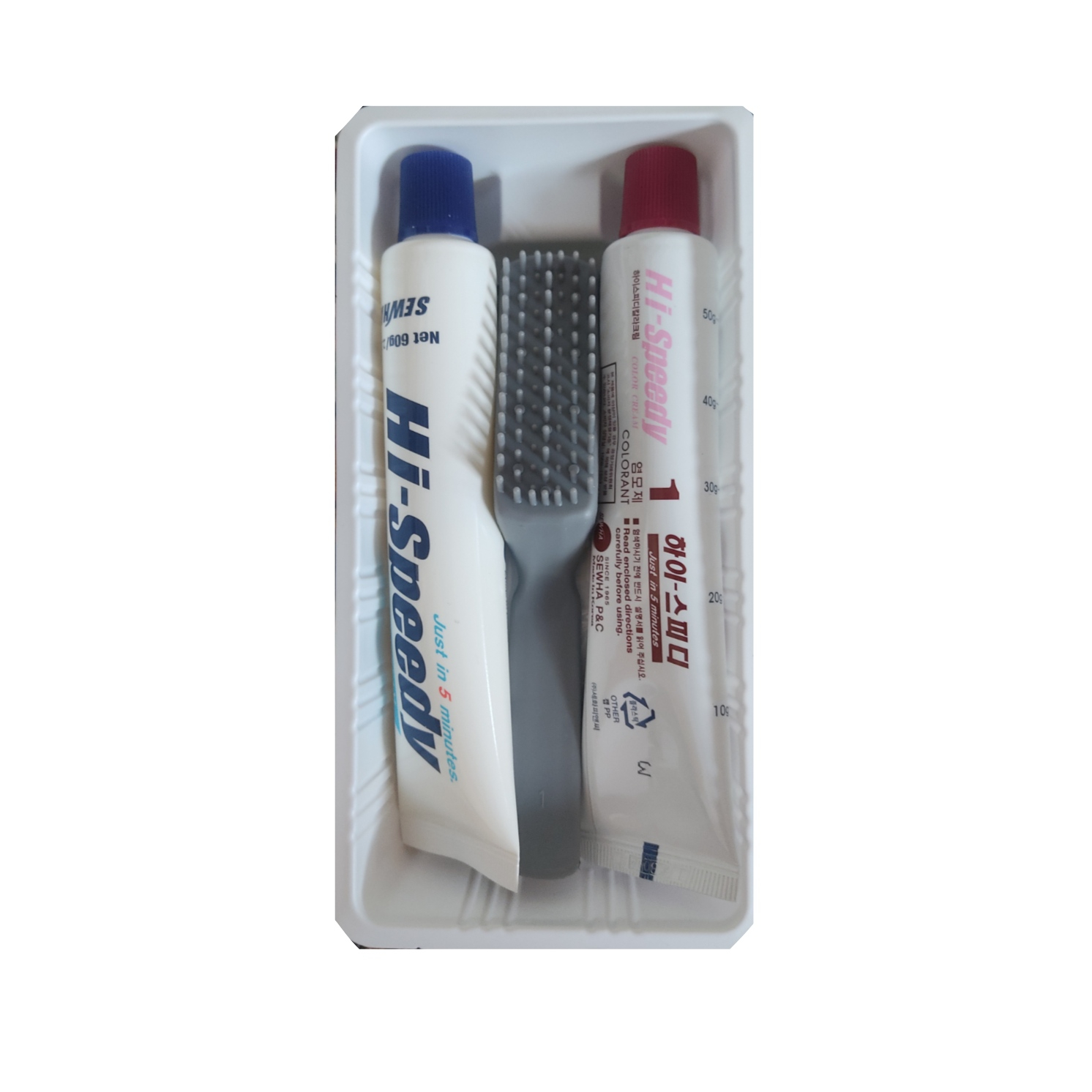 کیت رنگ مو های اسپیدی شماره 3 حجم 50 میلی لیتر رنگ قهوه ای روشن