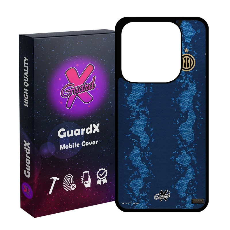 کاور گارد ایکس طرح Inter Milan مدل 10400 مناسب برای گوشی موبایل شیائومی Redmi Note 14 4G