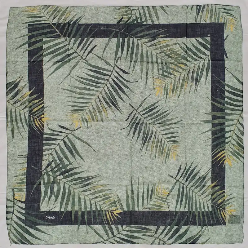 روسری زنانه ارکیده مدل حریر کد OT62