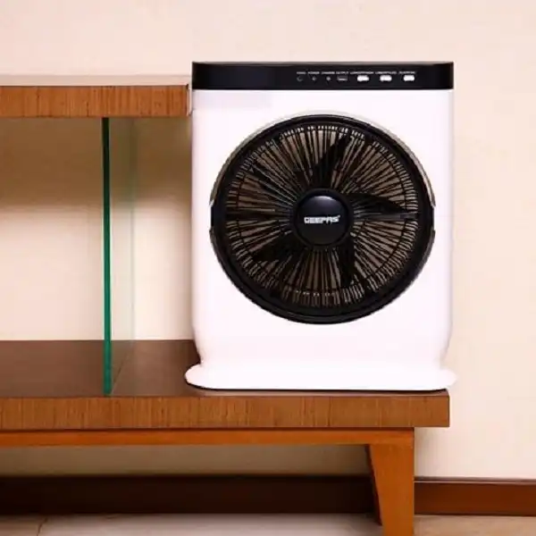 پنکه رومیزی شارژی جی پاس مدل GF919