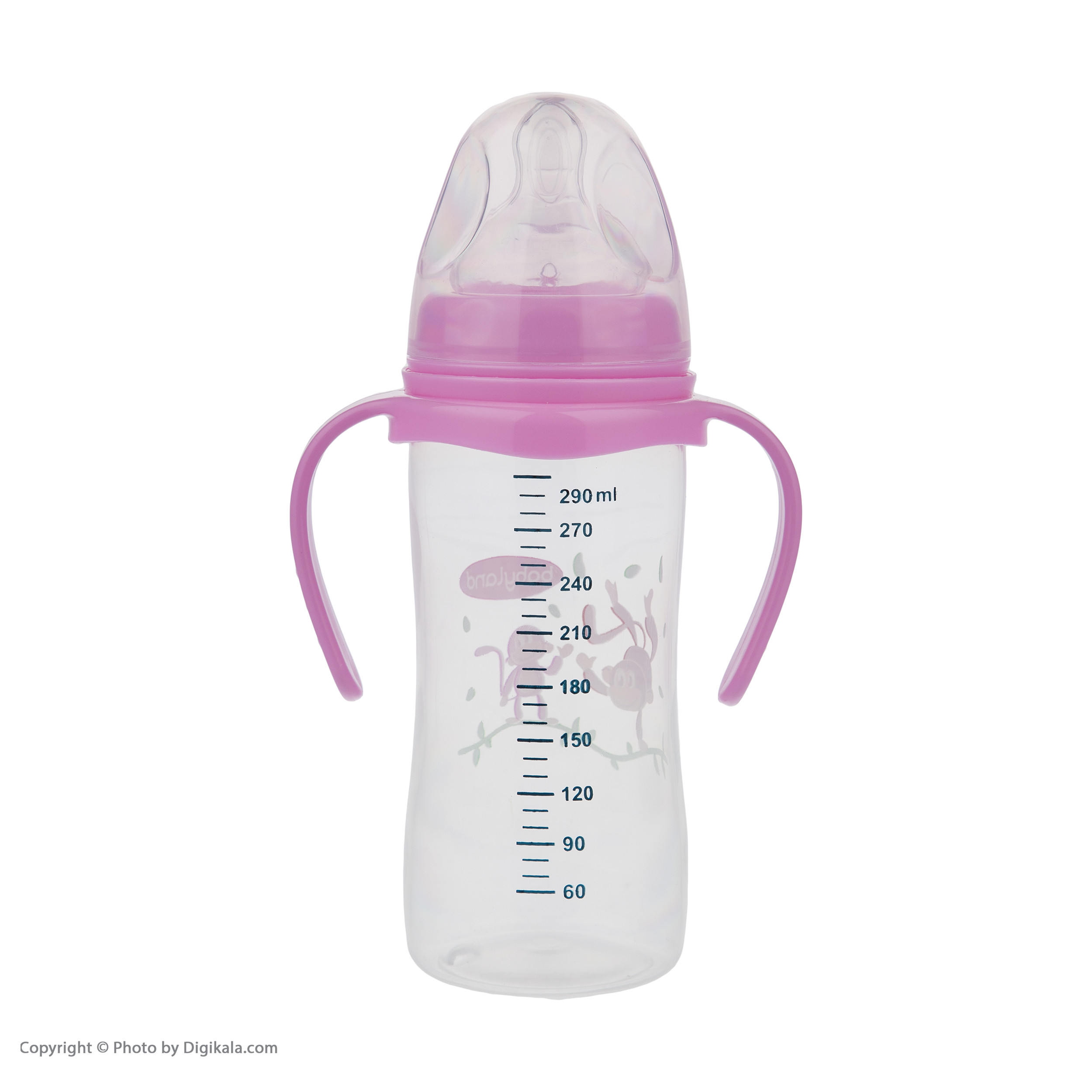 شیشه شیر بیبی لند مدل 407 ظرفیت 300 میلی لیتر