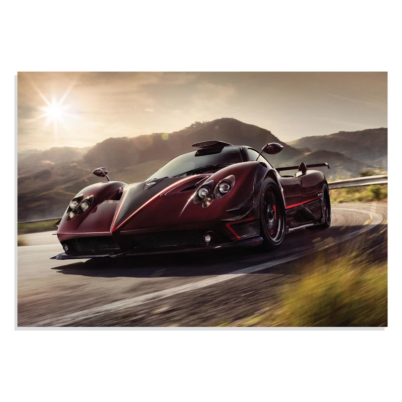 پوستر طرح ماشین پاگانی زوندا فانتازم - Pagani Zonda Fantasma Evo 2017 مدل NV0701