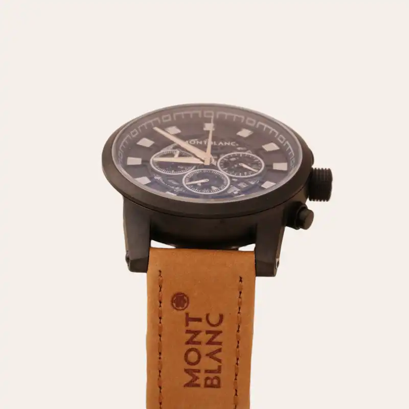 ساعت مچی عقربهای مردانه کوارتز مون بلان مدل 9168 سری 1203