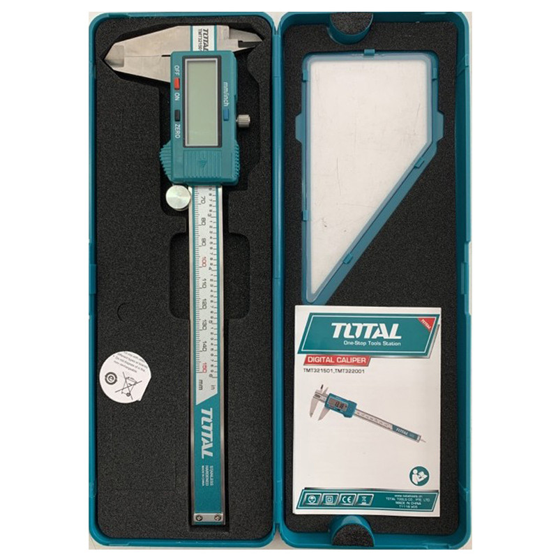کولیس دیجیتال توتال مدل TMT321501 گستره 150-0 میلی متر