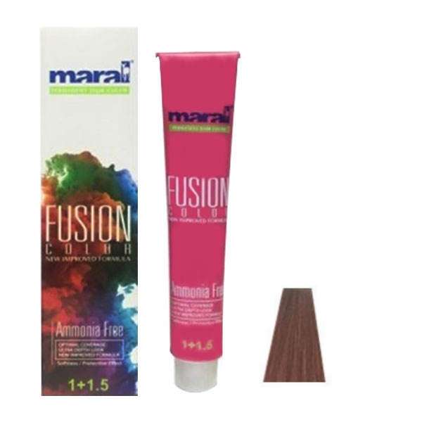 رنگ مو مارال مدل Fusion شماره 6.681 حجم 100 میلی لیتر رنگ قهوه ای آکاژو