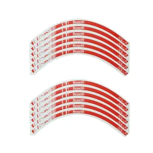 برچسب رینگ موتور سیکلت بنلی مدل RD01 بسته 12 عددی