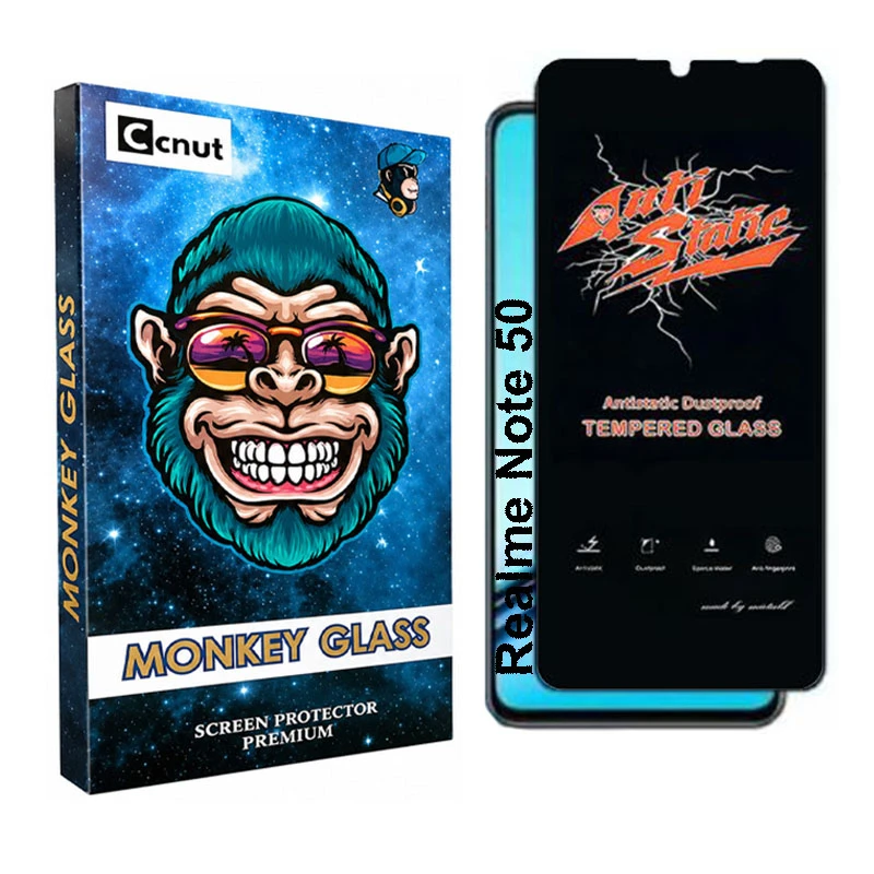 محافظ صفحه نمایش شیشه ای کوکونات مدل Anti-MNK مناسب برای گوشی موبایل ریلمی Note 50