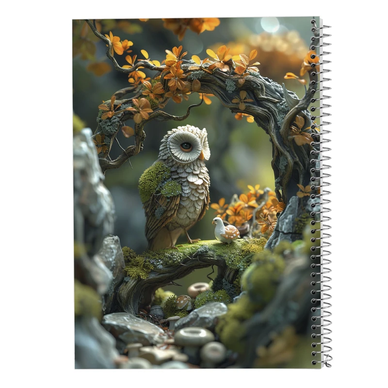 دفتر مشق 50 برگ مدوپد مدل موجودات فانتزی کد DF16426