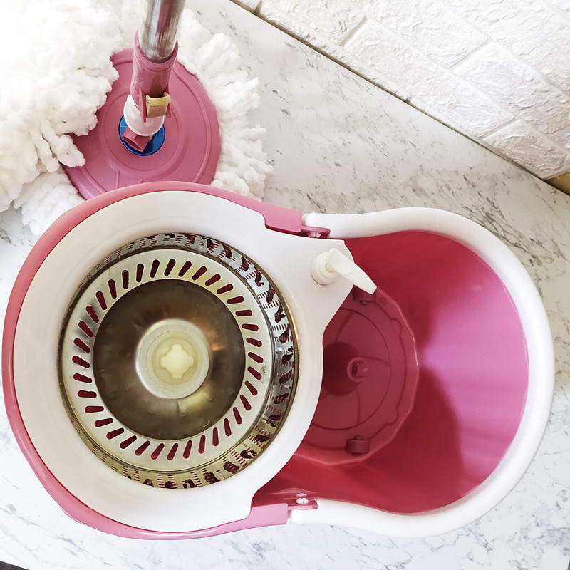 ست سطل و زمین شوی مدل magic mop به همراه سری یدک