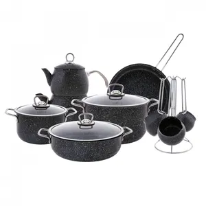 سرویس پخت و پز 14 پارچه کاراجا مدل STEEL PLUS NEW