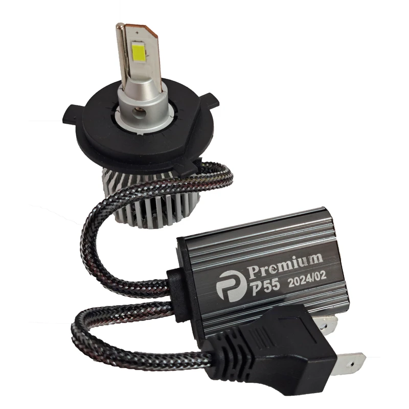 لامپ هدلایت خودرو پریمیوم مدل P55 پایه H7