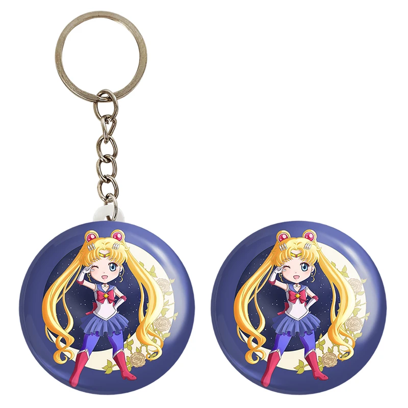 پیکسل خندالو مدل اوساگی تسوکینو انیمه سیلور مون Sailor Moon کد 17441 به همراه جاکلیدی