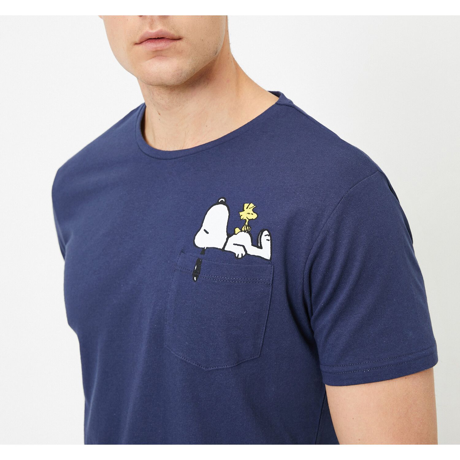 تی شرت آستین کوتاه مردانه کوتون مدل IB954 Snoopy -  - 2