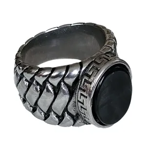 انگشتر مردانه مدل استیل