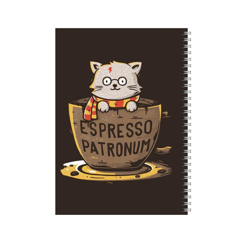 دفتر مشق 80 برگ بامبیلیپ طرح اسپرسو و هری پاتر کد 6052620