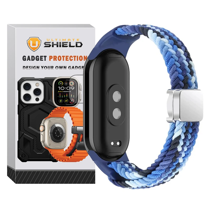 بند آلتیمیت شیلد مدل Magnetic Mi Braided مناسب برای ساعت هوشمند شیائومی Mi band 10