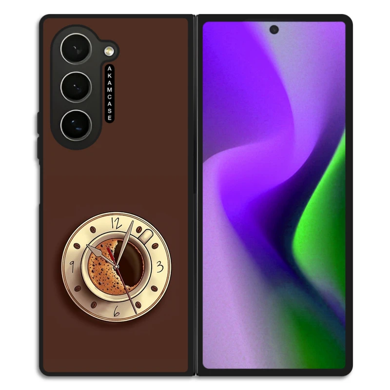کاور آکام مدل AMC-WSGZFOLD6-COFFEE-7 مناسب برای گوشی موبایل سامسونگ Galaxy Z Fold 6
