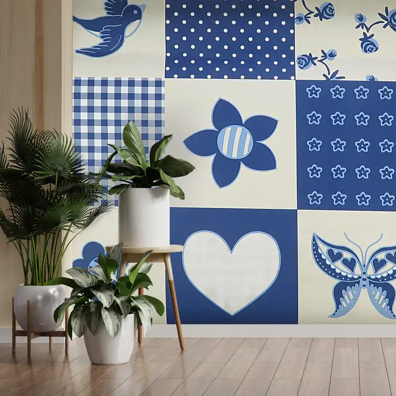 کاغذ دیواری مدل 1002