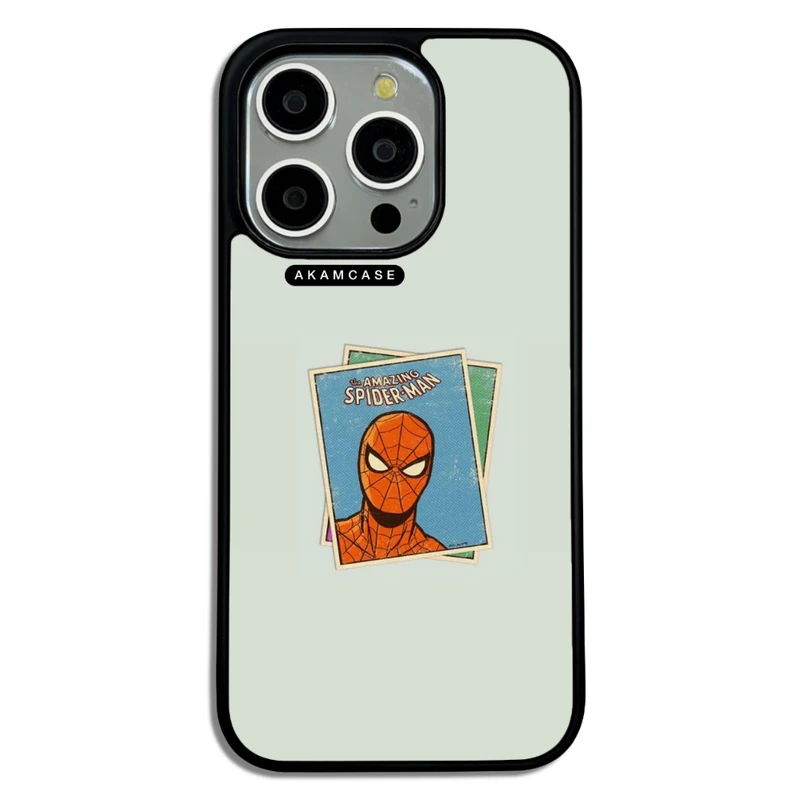 کاور آکام مدل AMC-WA15PRO-SPIDER MAN15 مناسب برای گوشی موبایل اپل iPhone 15 Pro