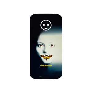 MAHOOT Silence of the Lambs Cover Sticker for Motorola Moto G6