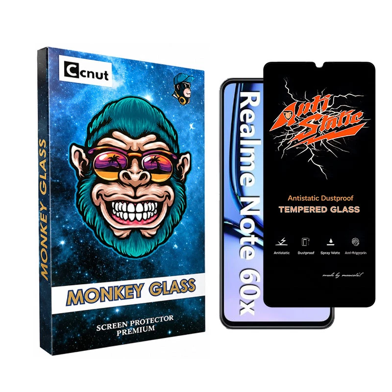 محافظ صفحه نمایش شیشه ای کوکونات مدل Anti-MNK مناسب برای گوشی موبایل ریلمی Note 60X