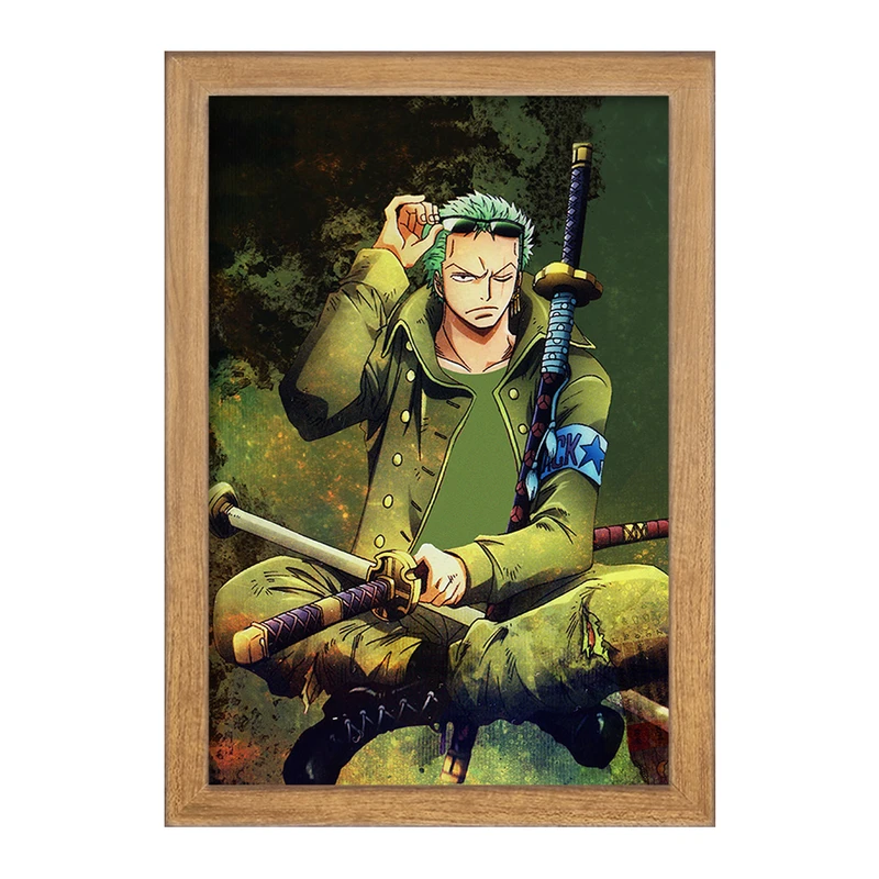 تابلو خندالو مدل رورونا زورو انیمه وان پیس One Piece  کد 11411