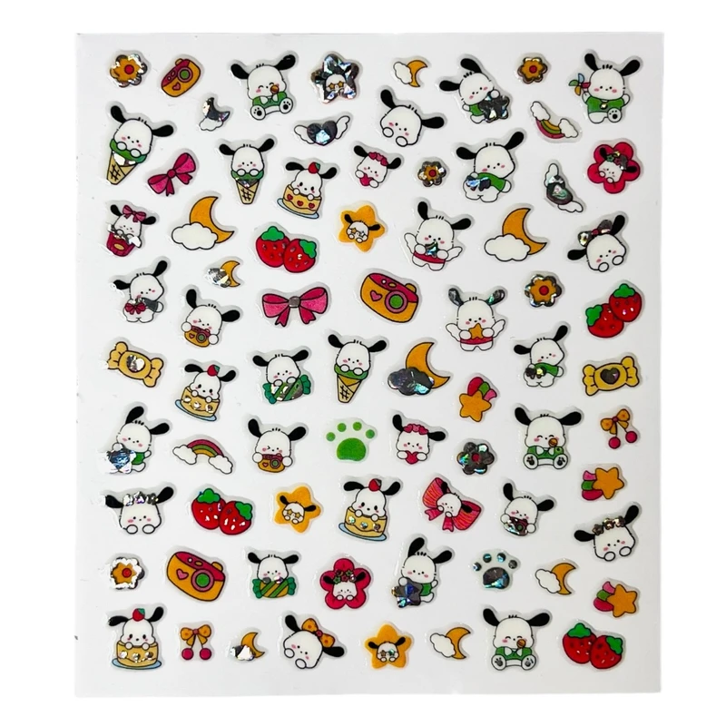 استیکر طراحی ناخن مدل فانتزی