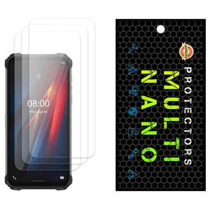 Multi Nano X-S3N Screen Protector For Ulefone Armor 8 Pack of 3