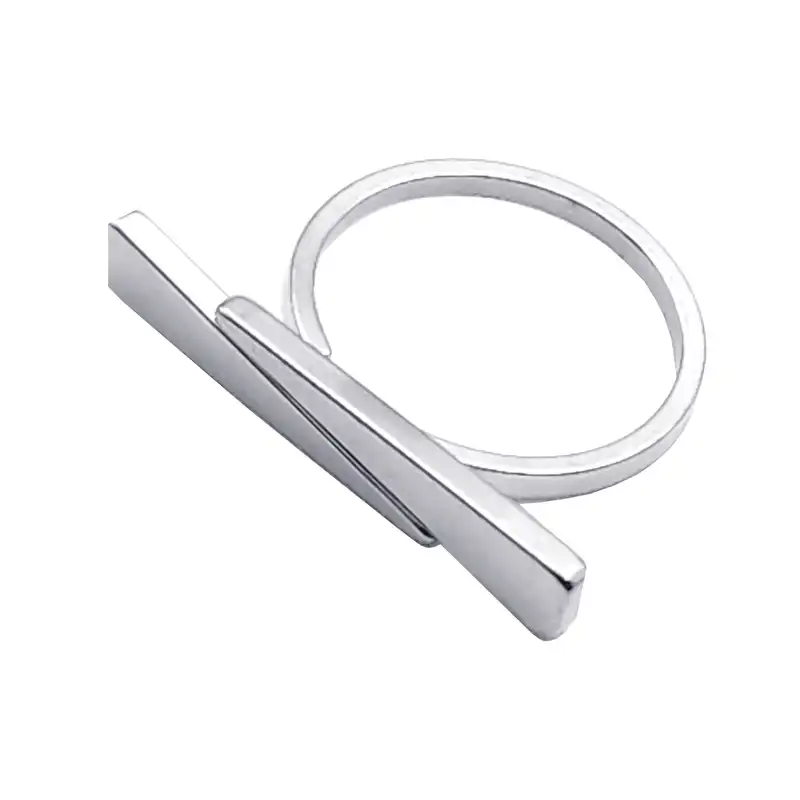 انگشتر زنانه مدل مثلث كد RNG22-SV