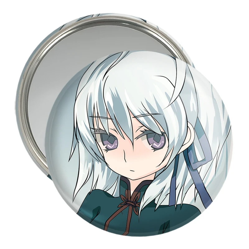 آینه جیبی خندالو مدل  یین انیمه تاریکتر از سیاهی ِDarker Than Black  کد 23458