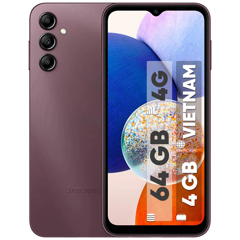 Samsung Galaxy A14 - 2 SIM | 64GB - 4GB RAM  - Vietnam