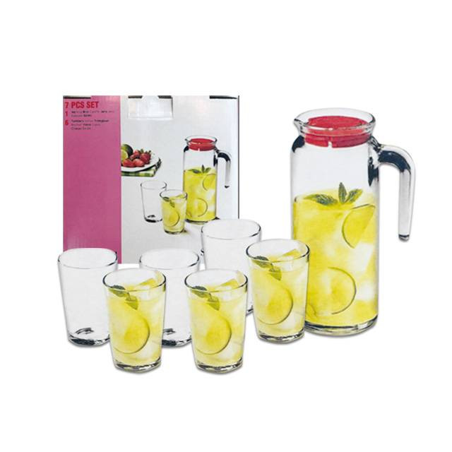 پارچ و لیوان 7 پارچه گلس فور یو مدل صحرا کد 96396 پارچ و لیوان 7 پارچه گلس فور یو مدل صحرا کد 96396