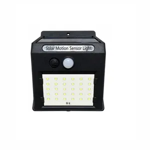 چراغ خورشیدی 7 وات مدل 24LED با سنسور حرکتی PIR با 3 مود کاری هوشمند