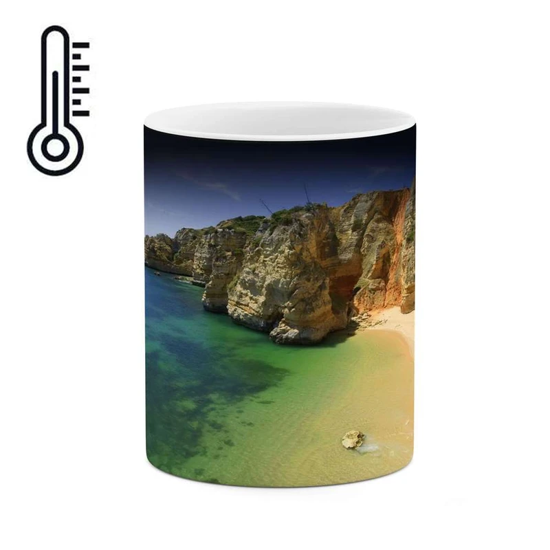 ماگ حرارتی کاکتی مدل منظره کد mgh10843