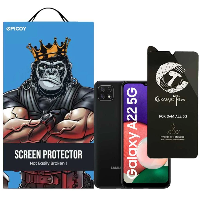 محافظ صفحه نمایش مات اپیکوی مدل CR7-M مناسب برای گوشی موبایل سامسونگ Galaxy A22 5G