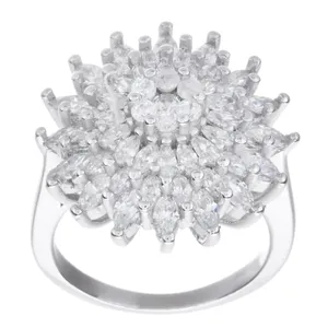 انگشتر نقره زنانه مدل A433