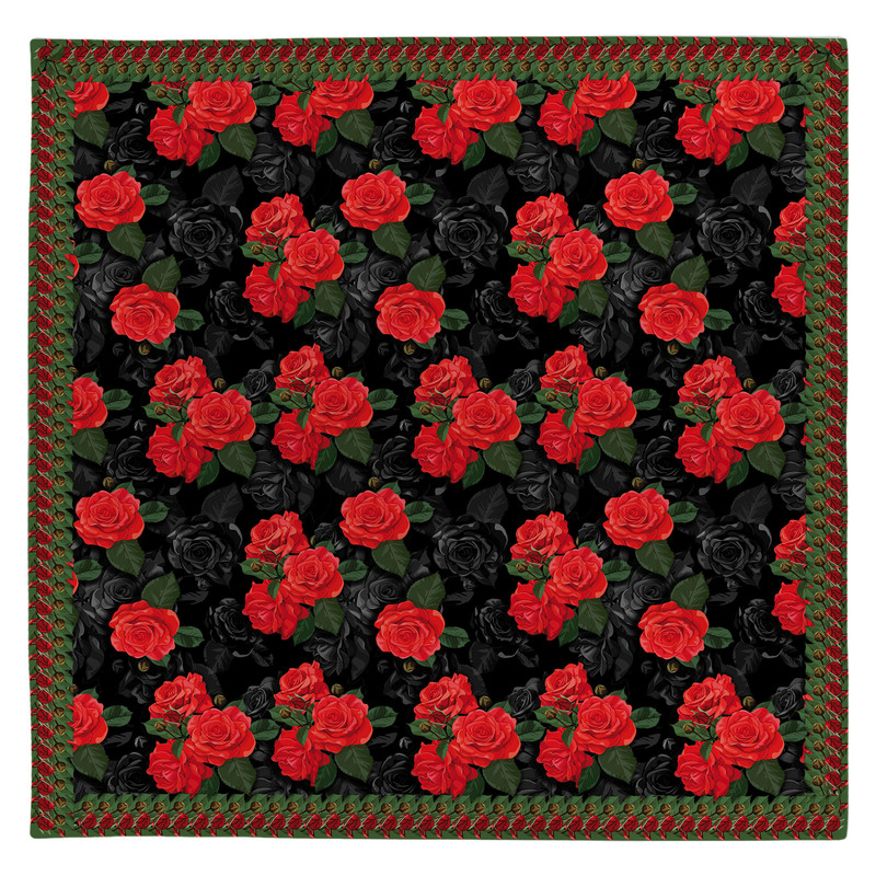 رومیزی طرح گل کد 992 رومیزی طرح گل کد 992