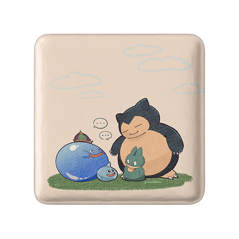 پیکسل خندالو طرح بازی دراگون کوئست (Dragon Quest) مدل مربعی کد 35231