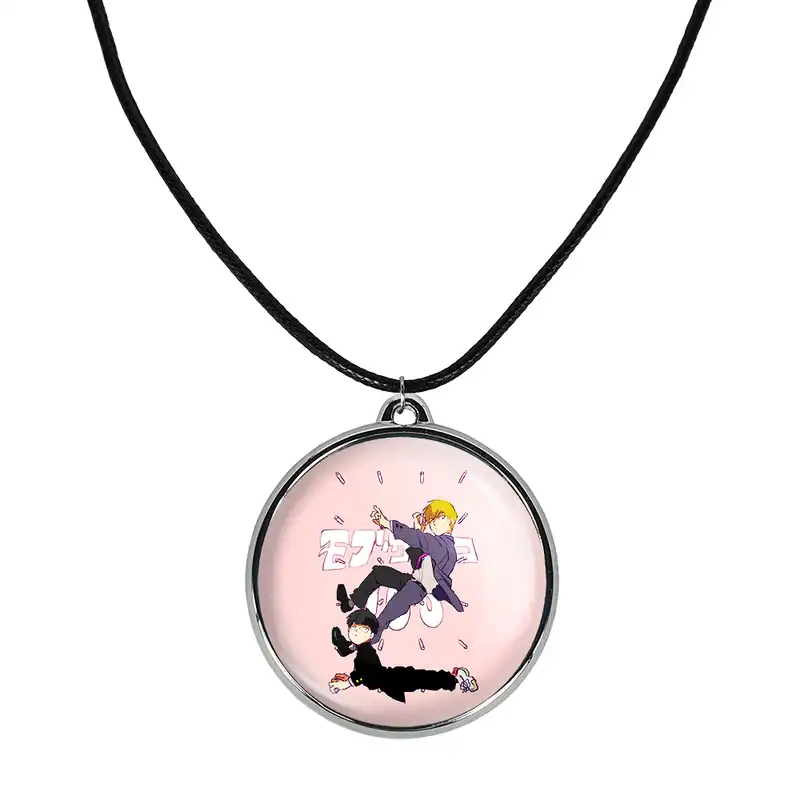 گردنبند خندالو مدل انیمه موب سایکو Mob Psycho 100 کد 2444424447