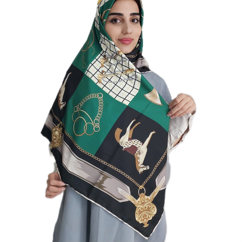 روسری زنانه مدل چهارخانه