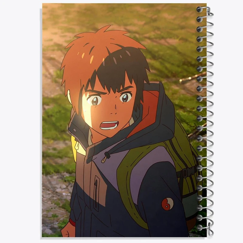 دفتر نت موسیقی 50 برگ خندالو مدل تاکی تاچیبانا انیمه یورنیم Your Name کد 16267