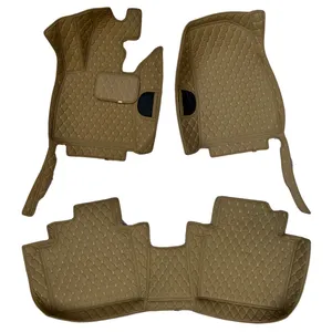 کفپوش شش بعدی خودرو مدل MC چرم گلدوزی مناسب برای هونگ چی h5 / h9