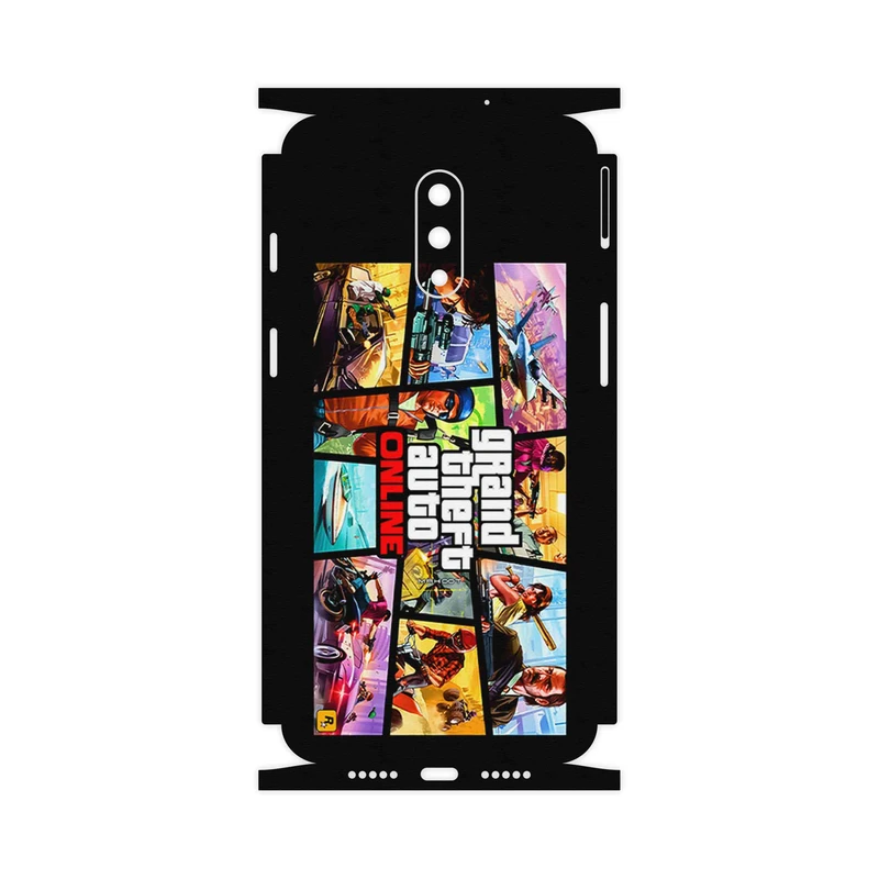 برچسب پوششی ماهوت مدل GTA Online Game Series-FullSkin مناسب برای گوشی موبایل وان پلاس 7